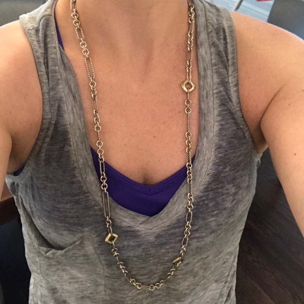 David Yurman authentic link chain necklace